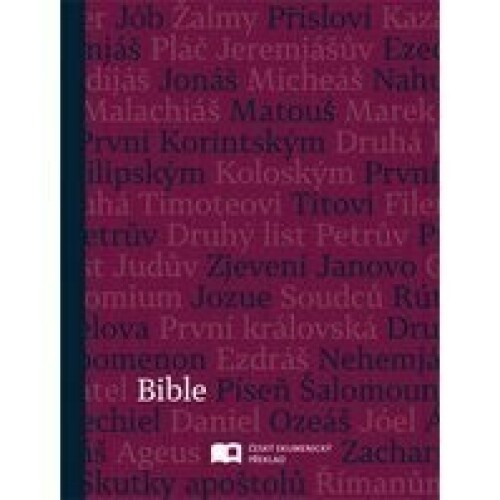 Bible ČEP bez DT-střední formát, pevná vazba, fialová /1280/