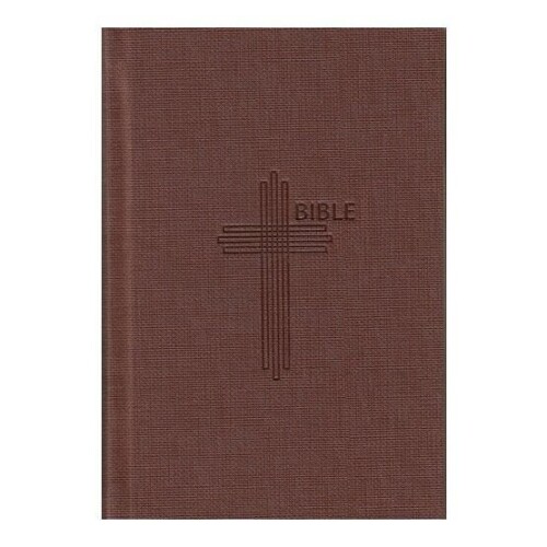 Bible ČEP bez DT-jednosloupcová, hnědá /1141/