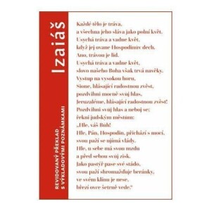 Izaiáš-překlad s výkladovými poznámkami
