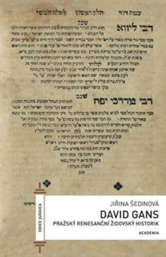 David Gans-Pražský renesanční židovský historik