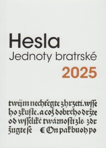 Hesla Jednoty bratrské 2025